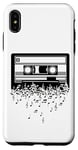 Coque pour iPhone XS Max Cassette art musique cassette art rétro vintage musique