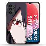 Cokitec Case for Samsung Galaxy A13 Manga Naruto Sasuke Face Multi-Color