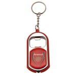 Arsenal FC Nyckelring Ficklampa Flasköppnare One Size Röd Red One Size