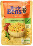 Uncle Ben's Express Golden Vegetable Rice 250 (pack Of 6) Perfect In 2 Minutes