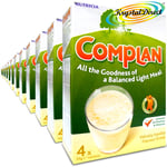 12x Complan Vanilla Nutrition Vitamin Supplement Protein Energy Drink 4x55g