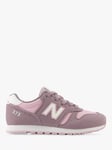 New Balance Kids'  YC 373 Green Lace Up Trainers