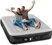 Airefina King Inflatable Mattress, Air Bed with Built-in Electric Pump, Double 3