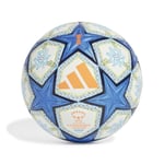 adidas Fotboll Dam Champions League Finale 2024/25 Lisbon Pro Matchboll - Vit/Orange/Blå, storlek Ball SZ. 5