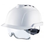 Casque de sécurité V-Gard® 930 ventilé avec surlunettes intégrées blanc MSA