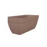 Jardinière xl plastique 80 cm - taupe Artevasi