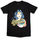 s - T-Shirts - Small - Short Sleeves - Wonder Woman Rainbow - T500z