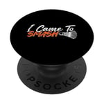 Jeu d'amour pour joueur de badminton I Came to Smash PopSockets PopGrip Adhésif