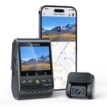 VIOFO Caméra de Voiture 2K Double A129 Plus Duo Dashcam WiFi GPS Surveillance...