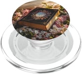 Bible on Flower Bed Art PopSocket PopSockets PopGrip for MagSafe