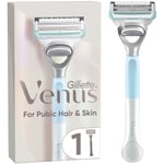 Gillette Rakhyvel Venus Pubic Hair & Skin Razor 1st rakblad