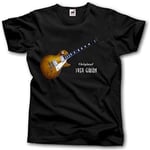 Gibson Les Paul Guitar T-shirt S - Xxxl Rock Heavy Metal Music 1959 Black 3XL