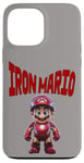 iPhone 13 Pro Max Iron Mario Cartoon Design Case