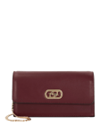 Dune Sapphire Chain Micro Bag, Burgundy