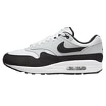 Nike Homme Air Max 1 Fashion-Sneakers, White Black Pure Platinum, 41 EU