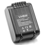 vhbw Batterie compatible avec Worx WX176.9, WX178, WX178.1, WX178.9, WX183, WX279, WX279.9 outil électrique (4000mAh Li-ion 20 V)