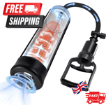 Penis Pump Enlarger Vacuum Erection Enhancer Power Up Cock Extender Stretcher