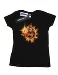 Marvel Womens/Ladies Avengers Endgame Captain Marvel Blast Cotton T-Shirt - XXL