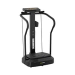 Gymrex Vibrationsplatta - 49,5 x 30 cm Upp till 120 kg Twisterfunktion