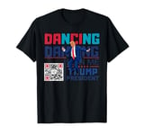 Trolling Funny Trump Dancing Scan Me QR President T-Shirt