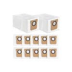 12pcs Sacs à Poussière pour Xiaomi X10+, Sac de Rechange pour Dreame L10 Ultra/ L10s Ultra Robot Aspirateur