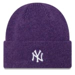 Mössa New Era New York Yankees Wide Cuff Knit Beanie 60580752 Lila