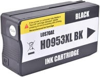 953XL Black Compatible Ink Cartridge With Ink Levels For HP OfficeJet Pro 8210