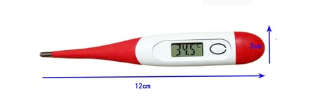 Thermomètre Médical Digital Ecran LCD Bébé Enfant Adulte