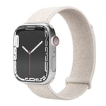 Apple Watch (42/44/45/46/SE/49mm) Vonmählen Fitness Loop 2 Nylon Klokkerem - Grå