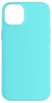 Coque pour iPhone 14 Plus Couleur bleu électrique simple