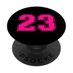 Numéro #23 Numéro universitaire de sport PopSockets PopGrip Interchangeable