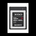 Sony G-Series XQD 120 GB 440MB/s les, 400MB/s skriv