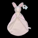 Little Jellycat “Bobtail Pink Soother” Rare Soft Plush Baby Blanket/Rabbit Toy