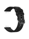 FIXED Silicone Strap for Huawei Watch FIT Black