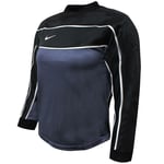 Nike Childrens Unisex Football Padded Shoulder Sports Top Black - Kids Textile - Size X-Large