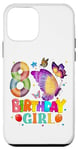 Coque pour iPhone 12 mini Papillons pour 8e anniversaire fille 8 ans papillon