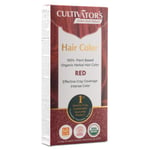 Miraz Organic Cultivators Hair Colors, 1 st, Red