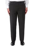 Skopes Brooklyn Classic Trousers - Dark Grey, Charcoal, Size 34, Length Regular, Men