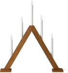 Ariele Adventsljusstake 53cm Ljusbrun