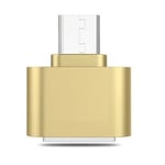 Adaptateur Universel De Type C Vers Usb 2.0 Otg,Connecteur De Câble Pour Téléphone Portable,Usb 2.0,Xiaomi,Huawei,Pc,Lapmedicings - Type Gold #B