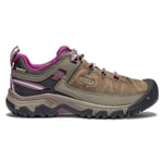 Keen Keen Women's Targhee III Waterproof Hiking Shoes Weiss/Boysenberry 37.5, Weiss/Boysenberry