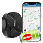 Winnes GPS Tracker Car Tracker 10000mAh Big Battery Long Life Ultra-fast Real-time Positioning with Alerts Anti-theft GPS Locator With APP No Subscription