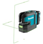 MAKITA KRYSS/PKT LASER 10,8V SK106GDZ GRØ