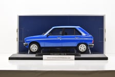 PEUGEOT 104 S 1981 IBIS BLUE NOREV 1/18 NEUVE EN BOITE