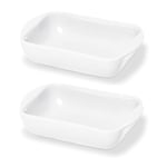 Vivo by Villeroy & Boch Set of 2 White Stoneware 19.5 cm Oven to Table Dishes