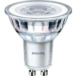 Philips ampoule led Spot GU10 50W Blanc Chaud, Verre, Lot de 10