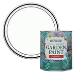 Rust-Oleum White Mould-Resistant Garden Paint In Gloss Finish - Moonstone 750ml Fence Paint, Shed Paint Fence Paint, Shed Paint