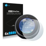 6x Savvies Film Protection Ecran pour Amazon Echo Spot Film Protecteur Clair