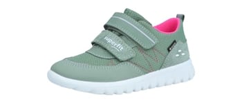 Superfit Sport7 Mini Gore-Tex Sneaker, Light Green Pink 7500, 0 UK