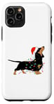 Coque pour iPhone 11 Pro Ho Ho Ho Teckel